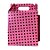 Caixa Sacolinha S0 (7,5x5x5cm) Rosa Com Bolinhas Marrom - 10 unidades - Rizzo - Imagem 5