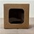 Caixa com Visor VC5 (5cm x 5cm x 4cm) Kraft - 20 unidades - Rizzo - Imagem 1