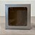 Caixa com Visor VC8 (8cm x 8cm x 4cm) Prata - 20 unidades - Rizzo - Imagem 1