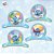 Decoração de Mesa - Stitch Baby - 4 unidades - Disney Original - Rizzo - Imagem 1