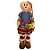 Enfeite Decorativo - Boneco Espantalha Gigante - 1 Metro - 1 unidade - Rizzo - Imagem 5