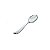 Colher Prata 9,5 cm com 30 un. Silver Plastic Rizzo Confeitaria - Imagem 1