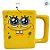 Enfeite Bob Esponja de Cerâmica - 11x14cm - 1 unidade - Rizzo - Imagem 4