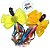 Tiara Com Trança e Fitas Coloridas De Festa Junina Sortida - Laço Amarelo - 1 unidade - Rizzo - Imagem 7