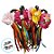 Tiara Com Trança e Fitas Coloridas De Festa Junina Sortida - Laço Rosa - 1 unidade - Rizzo - Imagem 7
