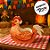 Enfeite De Galinha 3D De Festa Junina - 20,5x11x17cm - 2 unidades - Rizzo - Imagem 6