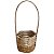 Mini Cesta De Palha Decorativa - 14x6cm - 1 unidade - Rizzo - Imagem 4