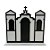 Igreja em MDF De Festa Junina - Branco - 21x20cm - 1 unidade - Rizzo - Imagem 3