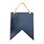 Banderola Azul Pequena Em MDF De Festa Junina - 20x20cm - 1 unidade - Rizzo - Imagem 1