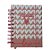 Agenda Permanente Rose com Corações - 160 Folhas - 13x15,1cm - 1 unidade - Rizzo - Imagem 1