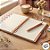 Agenda Permanente Rose com Corações - 160 Folhas - 13x15,1cm - 1 unidade - Rizzo - Imagem 6