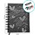 Agenda Permanente Azul com Corações - 160 Folhas - 13x15,1cm - 1 unidade - Rizzo - Imagem 2