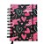 Agenda Permanente Preto com Corações - 160 Folhas - 13x15,1cm - 1 unidade - Rizzo - Imagem 1