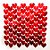 Painel Metalizado Shimmer Wall Coração Vermelho - 30x30cm - 1 unidade - Rizzo - Imagem 1