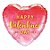 Balão de Festa Microfoil 18" 45cm - Coração Valentine's Day Flecha - 1 unidade - Qualatex Outlet - Rizzo - Imagem 1