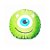 Almofada Redonda Mike Monstros S.A - 32cm - 1 unidade - Disney Original - Rizzo - Imagem 1
