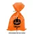 Saco para Surpresas de Halloween Personalizável - Abóbora - 13x25cm - 10 unidades - Rizzo Personalizado - Imagem 1