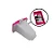 Monóculo Fotográfico com Foto - Rosa Pink - 1 unidade - Rizzo Personalize - Imagem 1