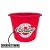 Balde de Pipoca Pink Personalizado - Let's Go Party c/ Nome - 1 unidade - Rizzo - Imagem 1