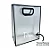 Sacola PVC com Alça Preta Personalizada com Nome - 40x30x12cm - 1 unidade - Rizzo Personalizado - Imagem 2