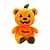 Urso Abóbora de Pelúcia Personalizado - 23cm - 1 unidade - Rizzo Personalizado - Imagem 1