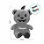 Urso Abóbora de Pelúcia Personalizado - 23cm - 1 unidade - Rizzo Personalizado - Imagem 3