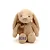 Coelho de Pelúcia Marrom com Laço Personalizado - 31cm  - 1 unidade - Rizzo Personalizado - Imagem 3