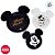 Kit 3 Potes de Plástico - Mickey Preto e Branco - 1 unidade - Disney Original - Rizzo - Imagem 6