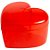 Caixa Acrilica Coração - Vermelho Translucido - 16x15x9cm - 1 unidade - Rizzo - Rizzo - Imagem 3