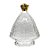 Frasco para Perfumaria de Vidro com tampa - Santa - 150ml - 1 unidade - Rizzo - Imagem 1