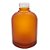 Frasco para Perfumaria de Vidro York - Ambar Fosco - 170ml - 1 unidade - Rizzo - Imagem 1