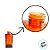 Frasco para Perfumaria de Vidro Retangular - Ambar - 250ml - 1 unidade - Rizzo - Imagem 3