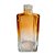 Frasco para Perfumaria de Vidro Retangular - Mel Degradê - 250ml - 1 unidade - Rizzo - Imagem 1