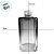 Frasco para Perfumaria de Vidro Retangular - Londres Degradê Fume - 250ml - 1 unidade - Rizzo - Imagem 2