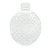 Frasco para Perfumaria de Vidro Redondo - Madri Transparente- 330ml - 1 unidade - Rizzo - Imagem 1