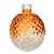 Frasco para Perfumaria de Vidro Redondo - Madri Degrade Ambar- 330ml - 1 unidade - Rizzo - Imagem 1