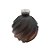 Frasco para Perfumaria de Vidro Redondo - Aspiral Preto fosco/Rose Degradê- 270ml - 1 unidade - Rizzo - Imagem 1