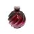 Frasco para Perfumaria de Vidro Redondo - Aspiral Atenas Marsala - 280ml - 1 unidade - Rizzo - Imagem 1