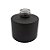 Frasco para Perfumaria de Vidro Redondo - Frasco Preto - 150ml - 1 unidade - Rizzo - Imagem 1