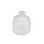 Frasco para Perfumaria de Vidro Redondo - Difusor Branco Fosco - 200ml - 1 unidade - Rizzo - Imagem 1