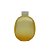 Frasco para Perfumaria de Vidro Oval - Difusor Cristal Ouro - 220ml - 1 unidade - Rizzo - Imagem 1
