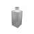 Frasco para Perfumaria de Vidro Quadrado - Londres Fosco - 250ml - 1 unidade - Rizzo - Imagem 2