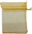 Saquinho de Organza- Amarelo - 10 unidades - Rizzo - Imagem 1