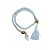 Cordão Decorativo - Branco Pompom Branco - 1 unidade - Rizzo - Imagem 1