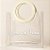 Sacola Transparente PVC Personalizado Escrita Branca com Alça Redonda de Couro Branco - 15x15x10cm - 1 unidade - Rizzo - Imagem 1