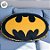 Almofada Formato Batman 85 anos - 40x25cm - 1 unidade - Zona Criativa - Rizzo - Imagem 1