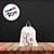 Mochila de Tecido com Corda Personalize com Sua Estampa - Branca - 21x27cm - 1 unidade - Rizzo - Imagem 3