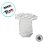 Body Infantil Maga Curta Personalize com Sua Estampa - Branco - G - 1 unidade - Rizzo - Imagem 2