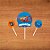 Kit Topo De Bolo - Hot Wheels - 3 unidades - Festcolor - Rizzo - Imagem 1