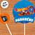 Kit Topo De Bolo - Hot Wheels - 3 unidades - Festcolor - Rizzo - Imagem 2